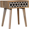 Bone Inlay Tapered nightstand