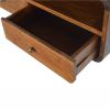 Floating Chestnut Open Console