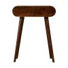 Mini Round Chestnut Console