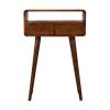 Mini Chestnut Console Table