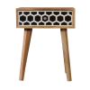 Bone Inlay Tapered nightstand