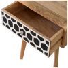 Bone Inlay Tapered nightstand