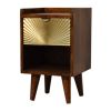Mini Manila Gold 1 Drawer nightstand