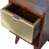 Mini Manila Gold 1 Drawer nightstand