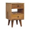 Mini Classic Multi Oak-ish nightstand