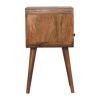 Mini Oakish Curve Open nightstand