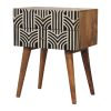 Edessa Bone Inlay nightstand