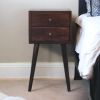 Mini 2 DrawerCalifornia Walnut Bedside