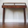 Elevated Chestnut Console Table