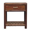 Chestnut T-Bar Bedside