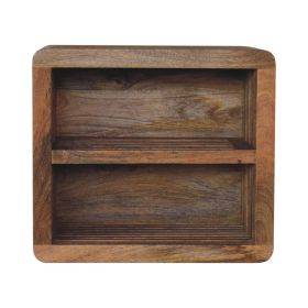 Soba Double Shelf Wall Mounted Bedside