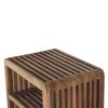 Soba Double Shelf Wall Mounted Bedside