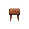Amaya Nordic Style Honey Caramel Coffee Table