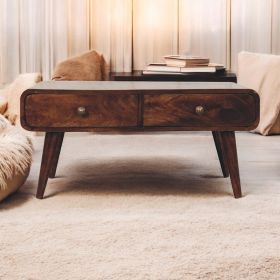 California Walnut Sonata Coffee Table