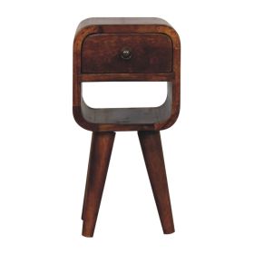 Extra Mini Chestnut Curve Lower Bedside