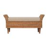 Riviera Woven Bench