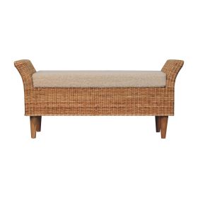 Riviera Woven Bench