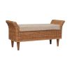 Riviera Woven Bench