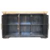 Regal Ash Black Rustic Sideboard