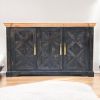 Regal Ash Black Rustic Sideboard