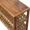 Regency Woven Chestnut 2 slot Shoe Rack