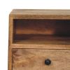 Solis 1-Drawer Oak-ish Wall Mounted Nightstand