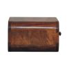 Avora Mini Wall-Mounted Chestnut 1 Drawer Nightstand