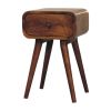 Avora Mini Chestnut Nightstand with 1 drawer