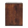 Solis Open California Walnut Side Table