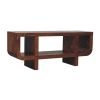 Orion Curved Chestnut Media Unit