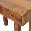 Tula 1 Drawer Chestnut Writing Desk