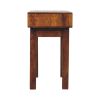 Tula 1 Drawer Chestnut Writing Desk