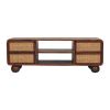 Larissa 4 Drawer Chestnut Media Unit