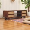 Larissa 4 Drawer Chestnut Media Unit