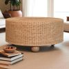 Regency Round Woven Stool