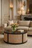 Monaco Round Rattan Centerpiece