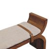 Stirrup Curve Bench