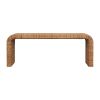 Rattan Weave Bench