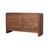 Copenhagen 4-Drawer Chest in Smoked Oak