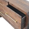 Copenhagen 4-Drawer Chest in Smoked Oak