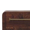 Copenhagen 2-Drawer Nightstand in Smoked Oak