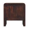 Copenhagen 2-Drawer Nightstand in Smoked Oak
