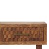 Arno Console Table in Golden Teak