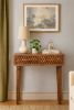 Arno Console Table in Golden Teak