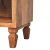 Arno Shoe Storage Unit in Golden Teak