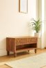 Arno Shoe Storage Unit in Golden Teak
