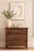 Bamboo Carved 3-Drawer Chest