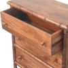 Bamboo Carved 3-Drawer Chest