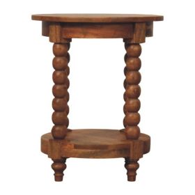 Barley Twist Round Side Table