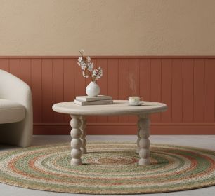 Spindle Salted Oak Coffee Table